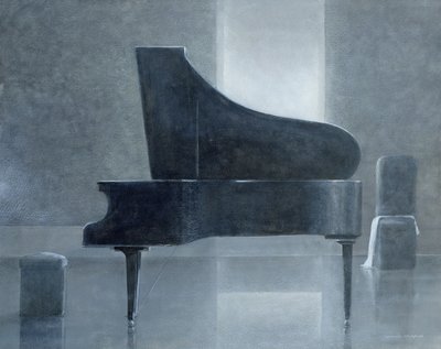 Black Piano by Lincoln Seligman